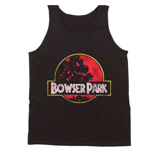 Bowser Park Super Mario Man's Tank Top