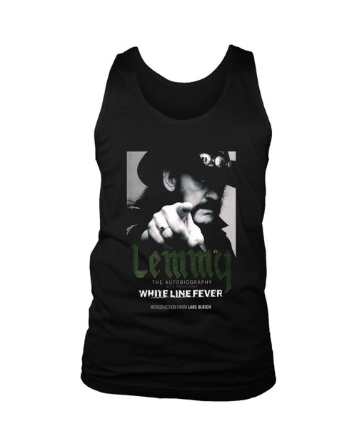Lemmy White Line Fever Man's Tank Top
