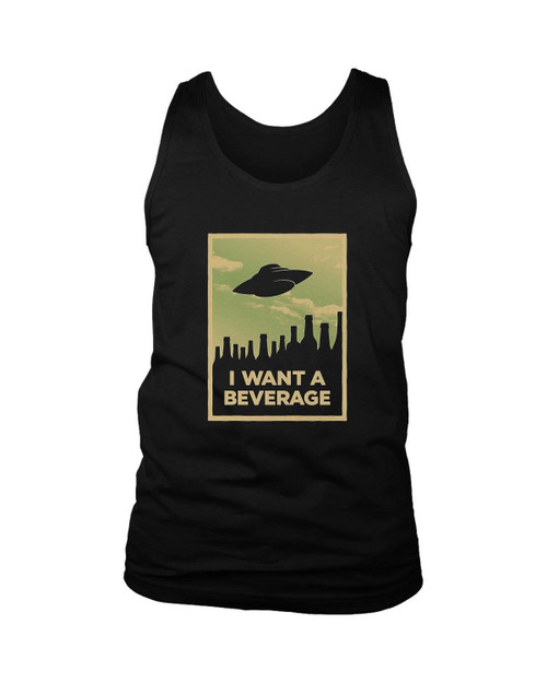 I Want A Beverage Man's Tank Top