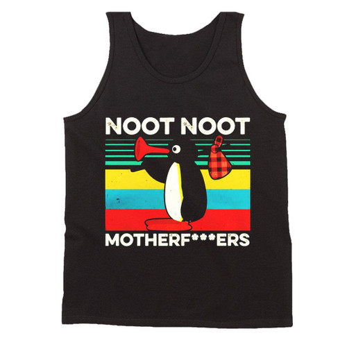 Pingu Noot Noot Motherfuckkers Vintage Man's Tank Top