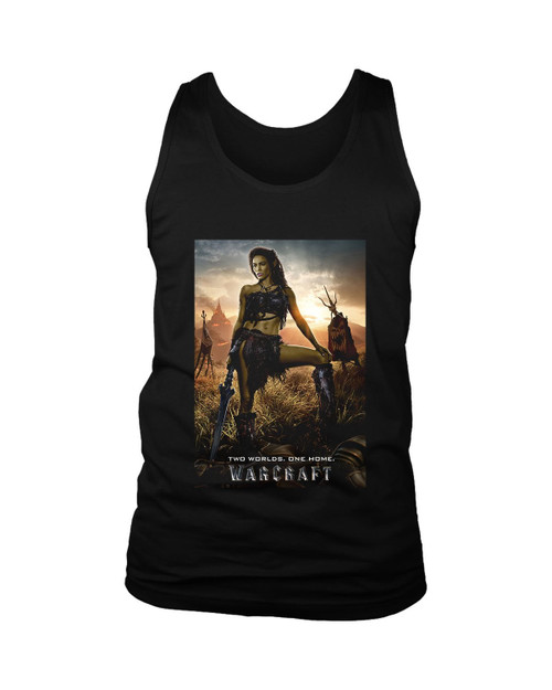 Warcraft Two World One Home Character Man's Tank Top