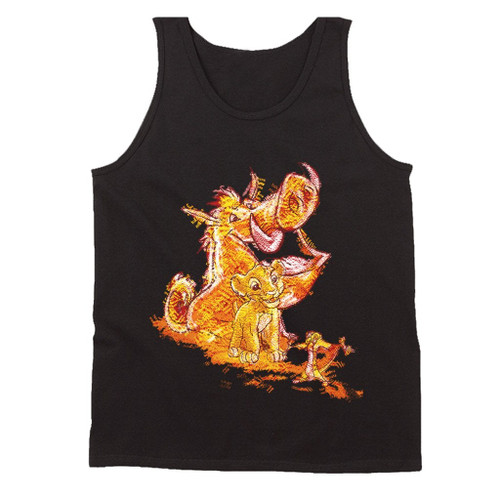 Lion King Happy Singers Man's Tank Top