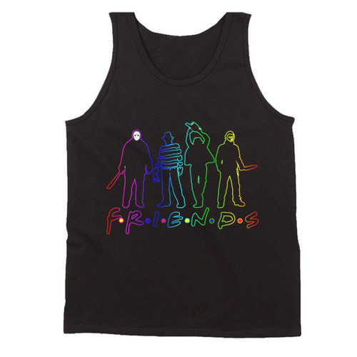 Horror Friends Colors Man's Tank Top