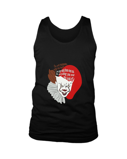 It Clown Quotes Man's Tank Top