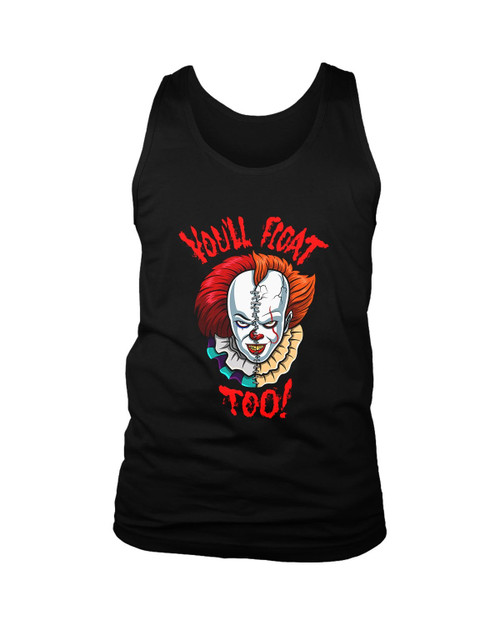 It Clown Youll Float Too Art Man's Tank Top