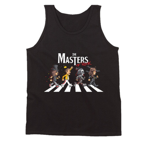 The Master Of Rock Road To World Man's Tank Top