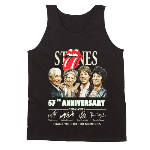 The Rolling Stones No Filter Tour Dates 2019 Autograph Man's Tank Top