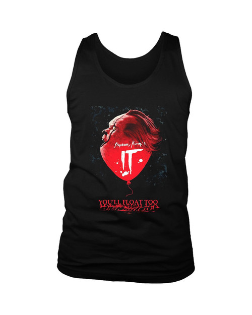 Youll Float Too It Stephen Kings Man's Tank Top