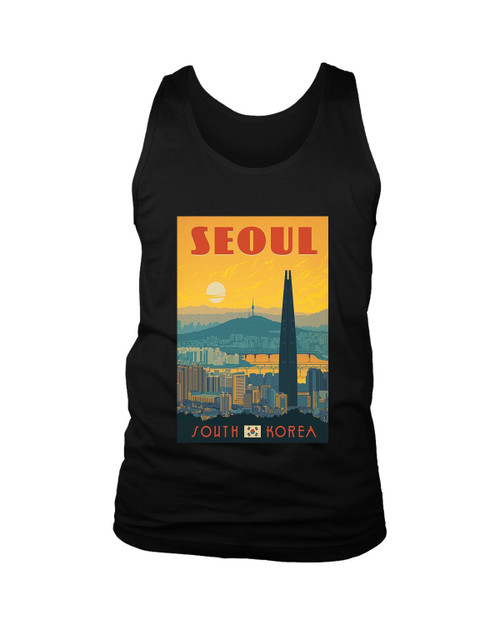 Seoul South Korea Man's Tank Top