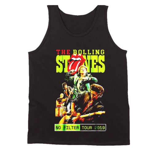 The Rolling Stones No Filter Tour 2019 Cover Concert Man's Tank Top