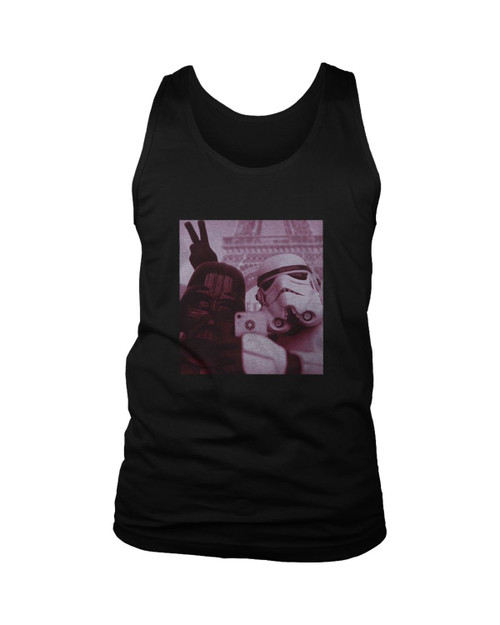 Darth Vader And Stormrooper Selfie Man's Tank Top