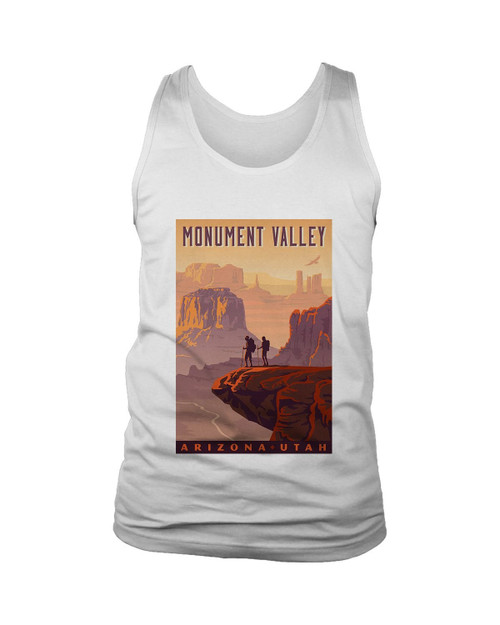 Arizona Utah Monument Valley Man's Tank Top