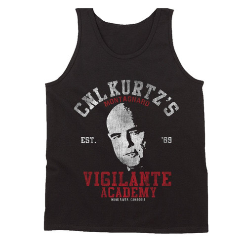 Colonel Kurtz Vigilante Academy Apocalypse Man's Tank Top
