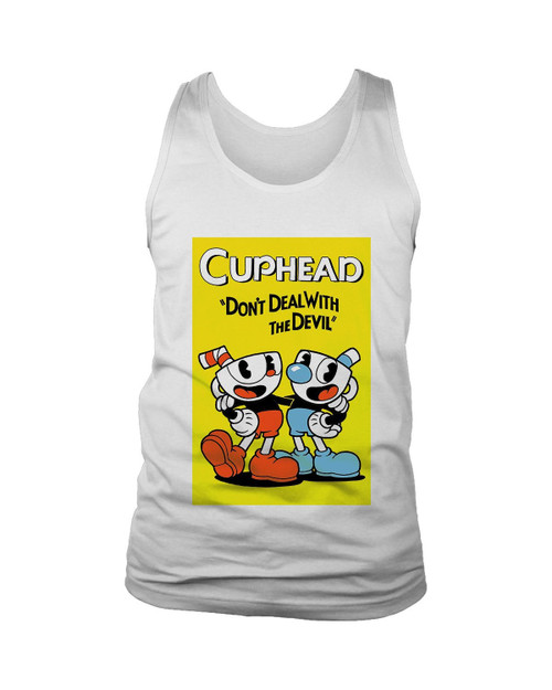 Cuphead Dont Deal With The Devil Quote Man's Tank Top