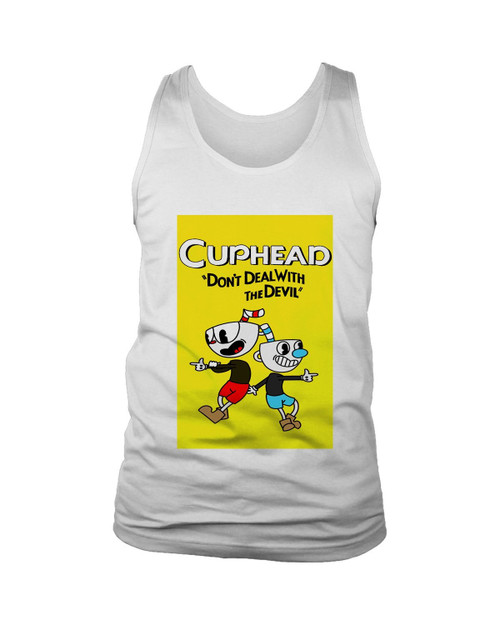 Dont Deal With The Devil Cuphead Quote Man's Tank Top