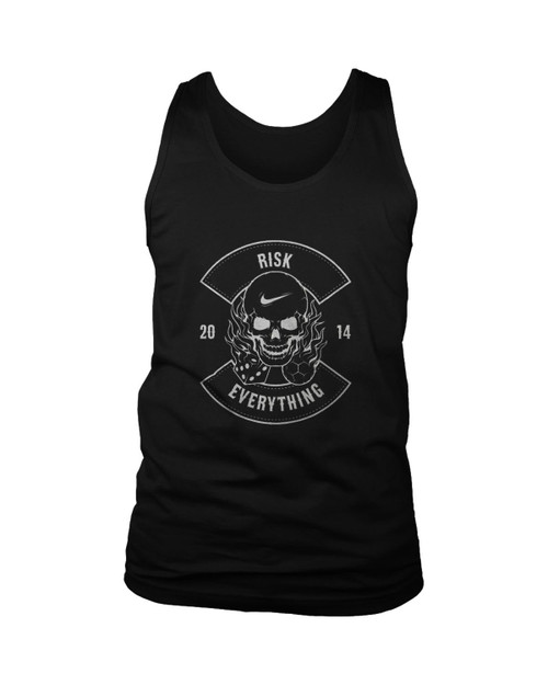 Risk Everything Skull 2014 Man's Tank Top