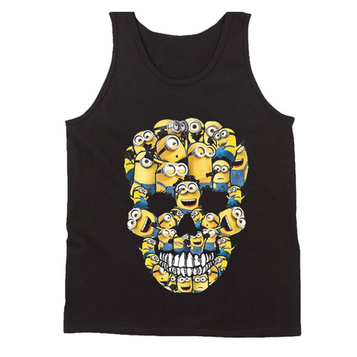 Minions Skull Man's Tank Top