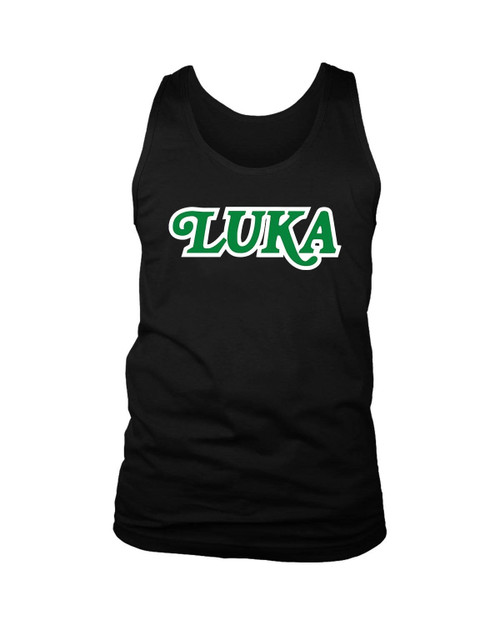 Dallas Luka Text Logo Man's Tank Top