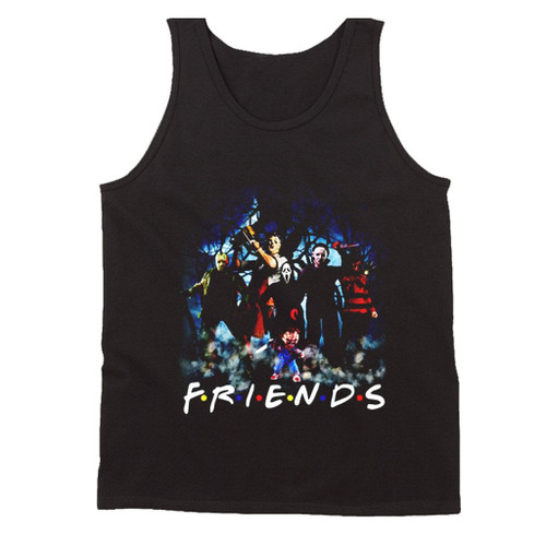 Jason Michael Friends Halloween Scary Horror Man's Tank Top