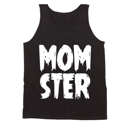 Momster Halloween Mom Is A Monster Man's Tank Top