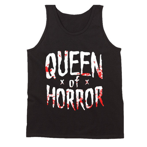 Horror Movie Fan Halloween Horror Queen Man's Tank Top