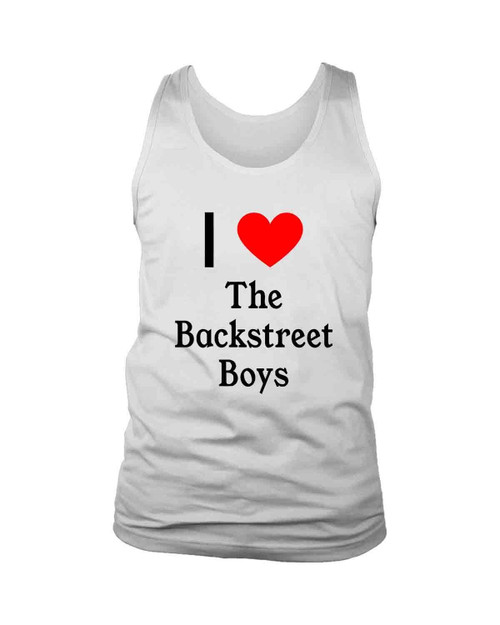 I Love The Backstreet Boys Man's Tank Top