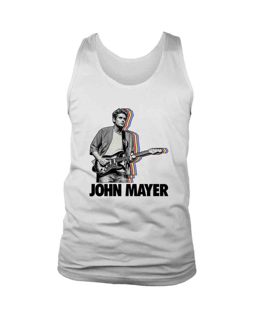 John Mayer Layered Art Man's Tank Top
