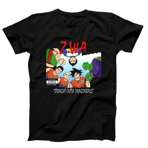 Straight Outta Dragonballs Art Man's T-Shirt Tee