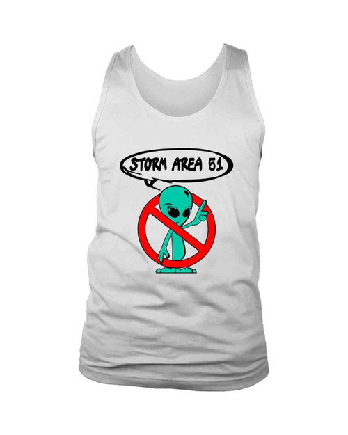 Storm Area 51 Funny Man's Tank Top