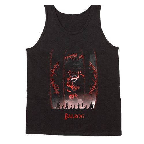 Balrog Flame Of Udun Man's Tank Top Balrog Flame Of Udun Man's Tank Top