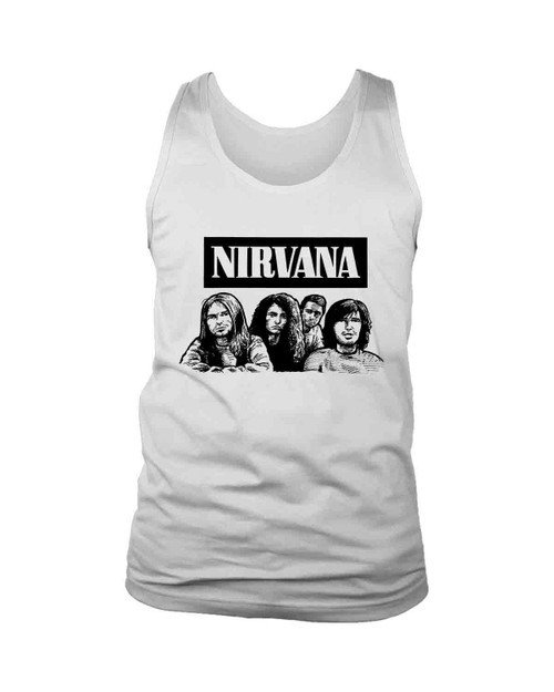 Nirvana Portrait Art Man's Tank Top