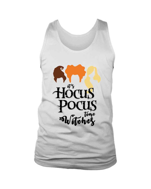 Its Hocus Pocus Time Witches Man's Tank Top