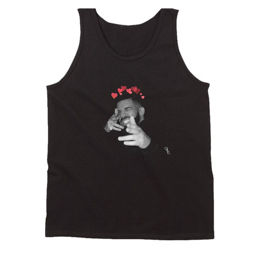 Drake Loves Logo Pose Man's Tank Top