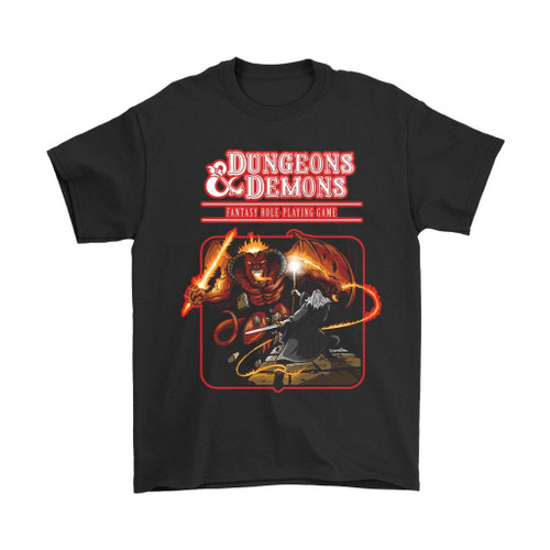 Dungeons And Dwarves Man's T-Shirt Tee Dungeons And Dwarves Man's T-Shirt Tee