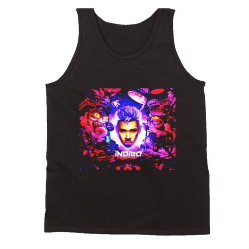 Chris Brown Indigo Drake Album Cover Man's Tank Top