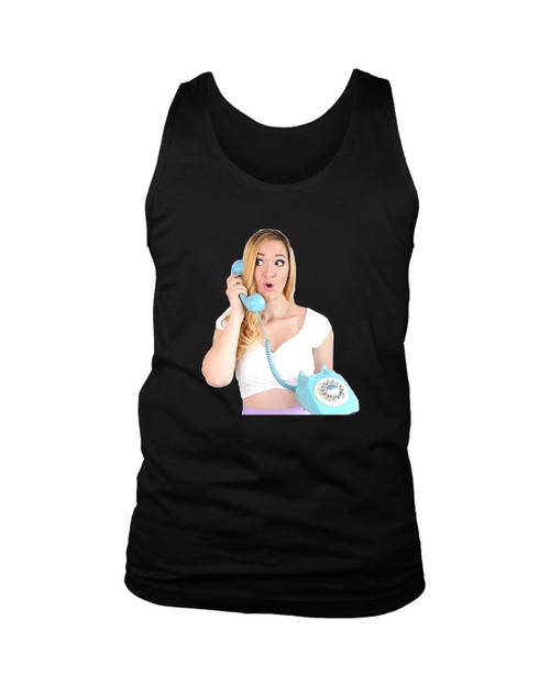 Alisha Marie On The Phone Man's Tank Top