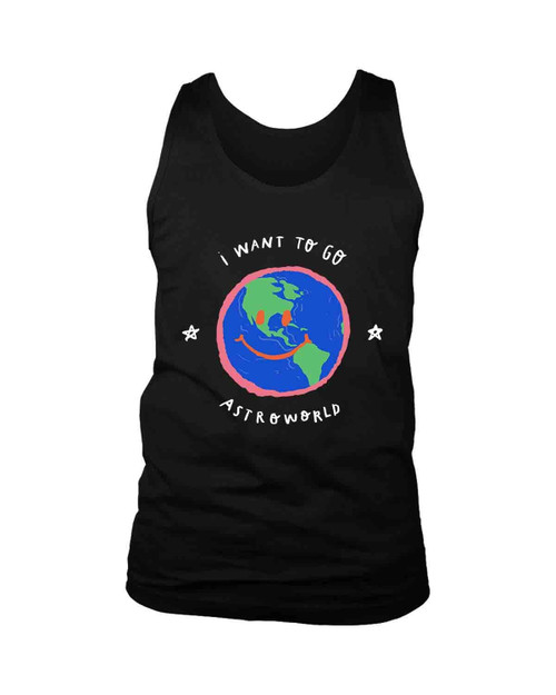 I Want To Go Astroworld Man's Tank Top