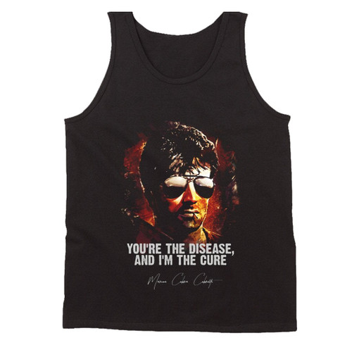 Rambo Cobra Sylvester Stallone Quote Man's Tank Top
