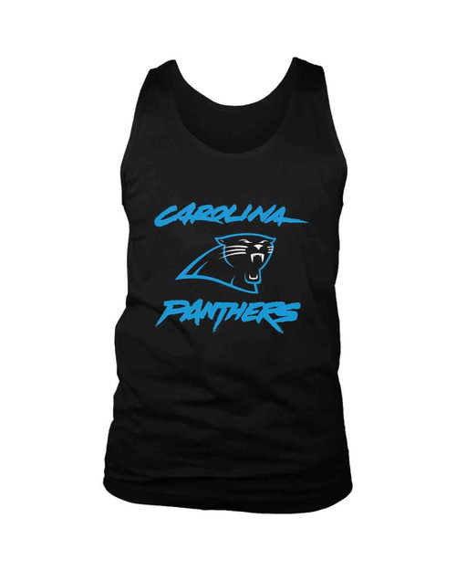 Carolina Panther Logo Man's Tank Top