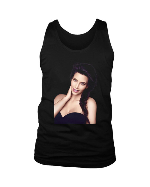Kim Kardashian Smiling Man's Tank Top