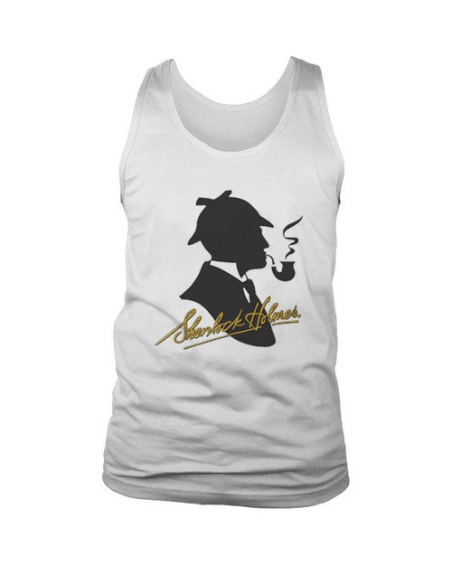 Sherlock Holmes Logo Man's Tank Top