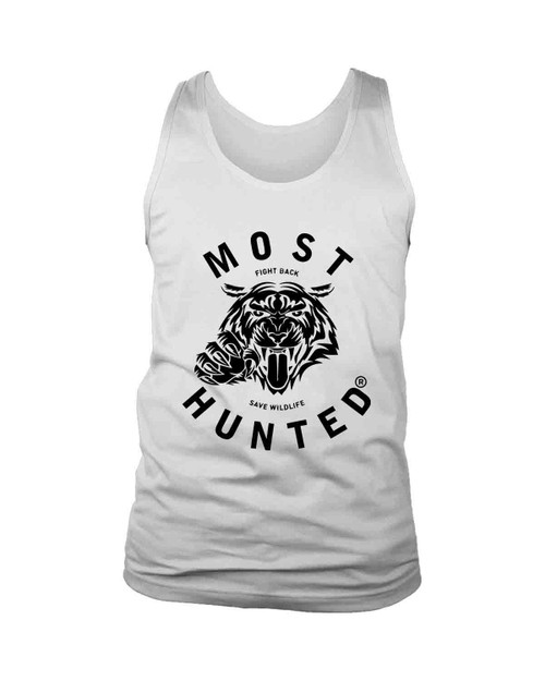 Most Hunted Tiger Man's Tank Top