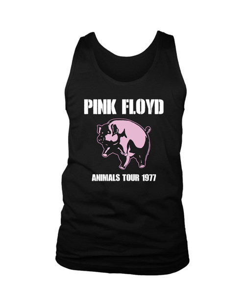 Pink Floyd Animals Tour 1977 Man's Tank Top Pink Floyd Animals Tour 1977 Man's Tank Top