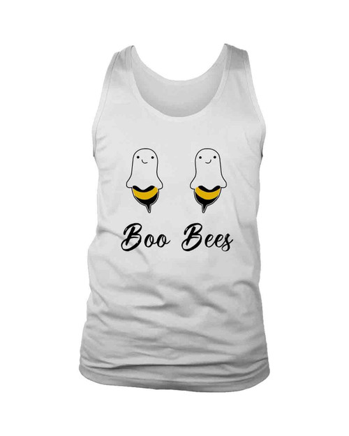 Boo Bee Ghost Bee Halloween Man's Tank Top