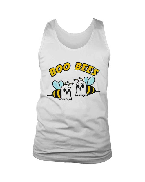 Halloween Boo Bees Honey Bee Ghost Funny Beekeeper Man's Tank Top