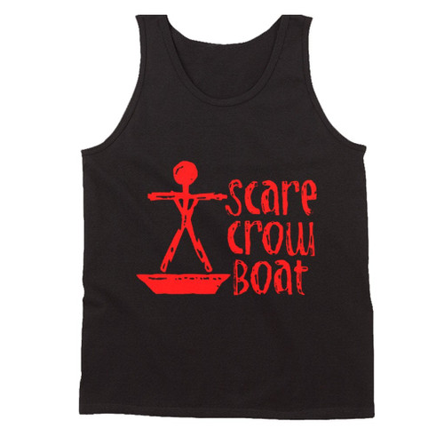 Scarecrow Boat And Mouse Rat Band Man's Tank Top
