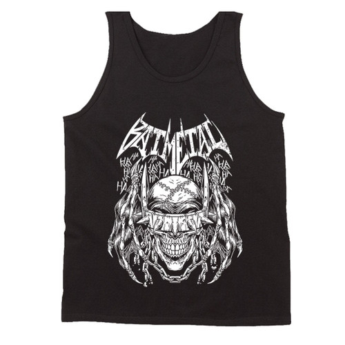 Batmetal Joker Hahaha Man's Tank Top