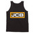 Jcb Logo Bulldozer Digger Dump Truck Enthusiast Man's Tank Top