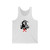 Akuma Retro Japanese Kanji Street Fighter Ryu Ken Gamers Man's Tank Top