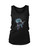 Abstract Rock Guitar Player Illustration Women's Tank Top